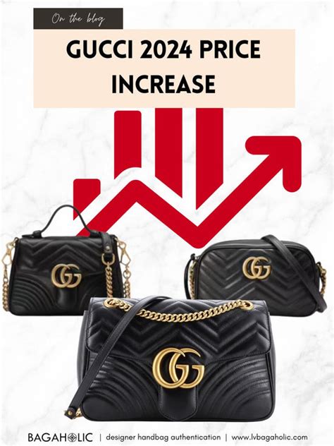 gucci increase price 2018|Gucci handbag price increase.